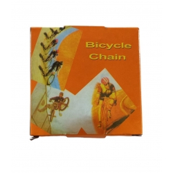 Ланцюг MaYa Р33 1/2*3/32*116L коричневий/темно 24"-28" сріблястий в коробці