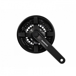 Шатун Shimano FC-TY301, 175mm, 42x34x24T, з чорн. захистом ланцюга