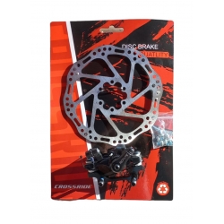  Диск. гальма REPUTE задні DSC310 з ротором RPT005 160 мм, IS type адаптером (J02) і гайкою, компл