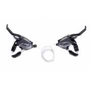 Шифтер Sunrun SL-KD-82-L3+R7 3шв,+7шв. AFT