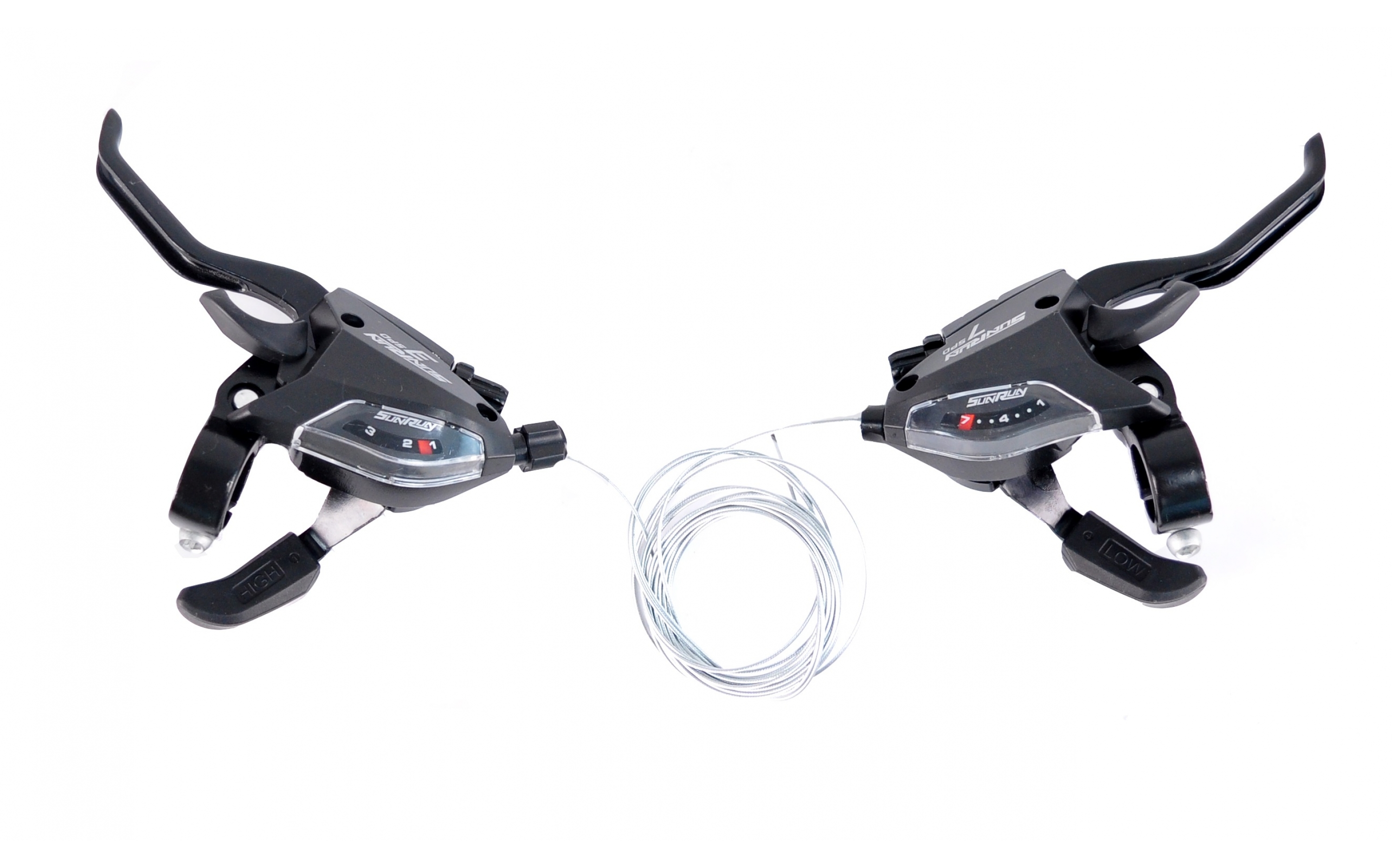 Шифтер Sunrun SL-KD-82-L3+R7 3шв,+7шв. AFT