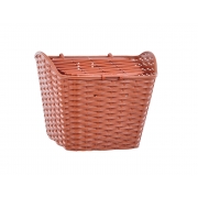 Корзина 28 тип VERONA пластикова плетена, корич.