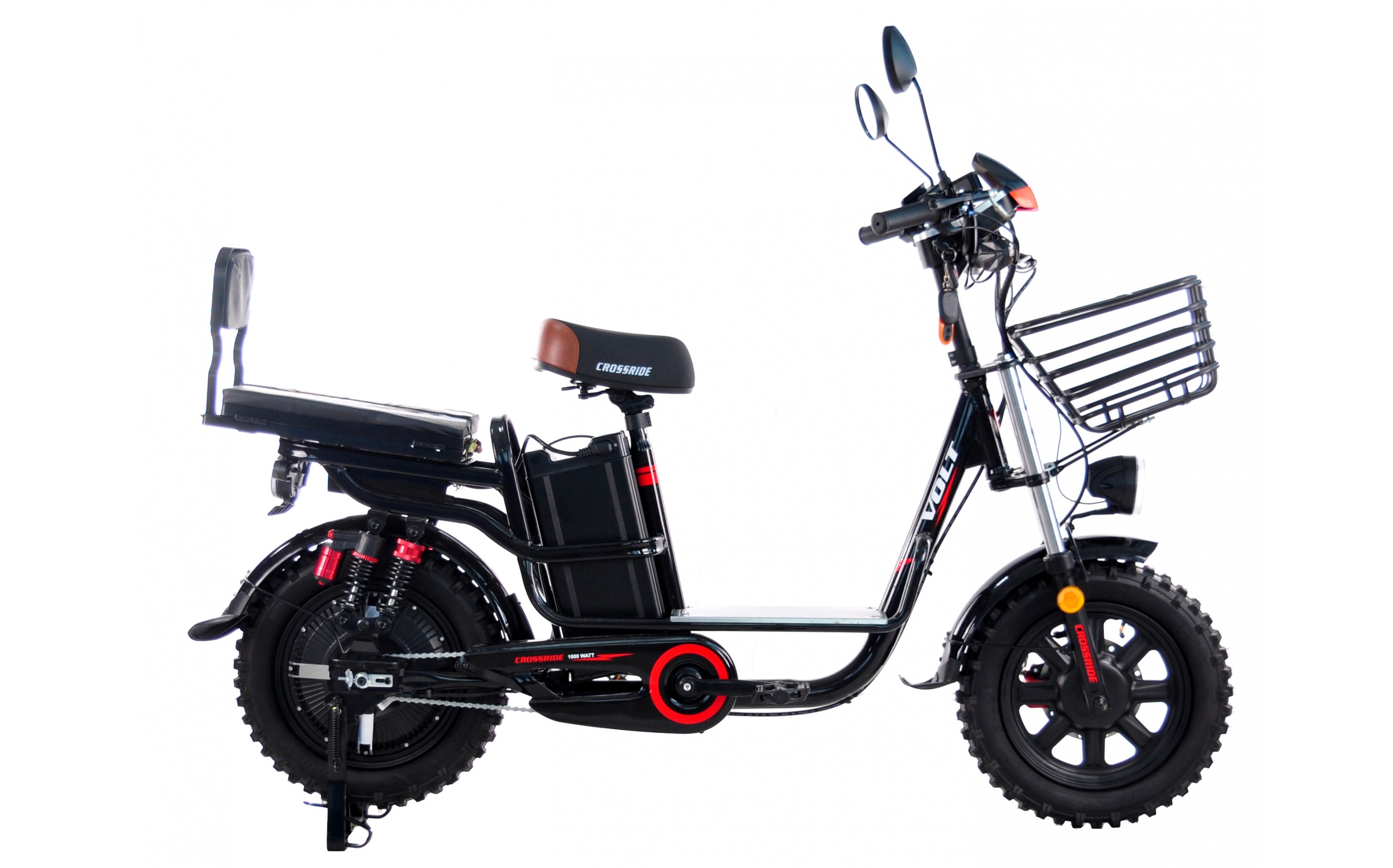 Електровелосипед СROSSRIDE VOLT 16" CTB   (зі складним сидінням)