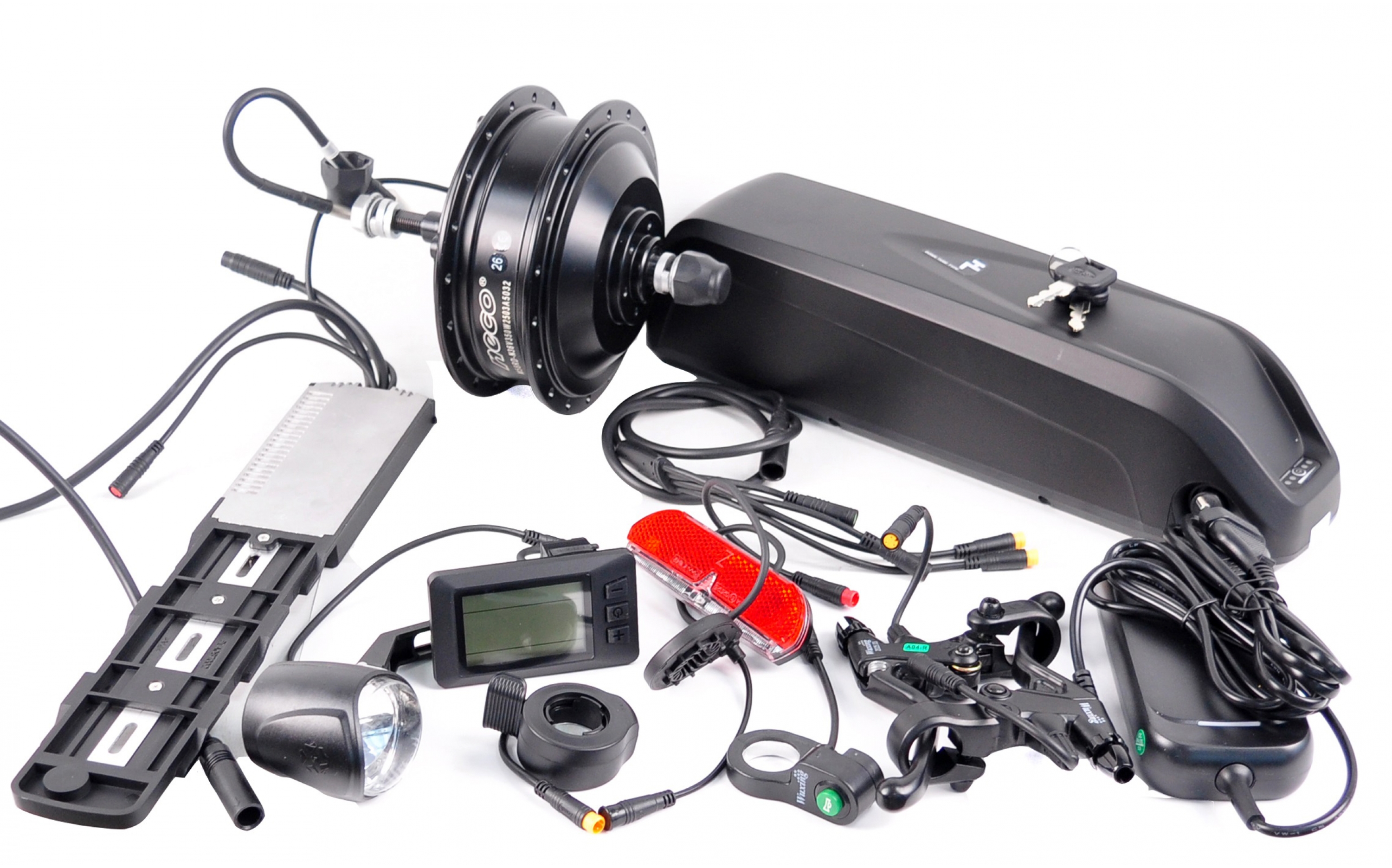 Електрокомплект заднього мотор-колеса NECO 36V 350W розмір 26”