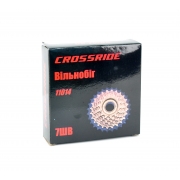 Вільнобіг Crossride 7 шв. CR-W05, чорн.-коричн., AFT