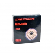 Вільнобіг Crossride 6 шв. CR-W04, чорн.-коричн., AFT