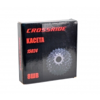 Касета Crossride 8 шв CR-CS23, 11-34Т, чорна AFT