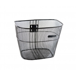 Корзина стальна, СК-01 34х26х24, чорна, шт