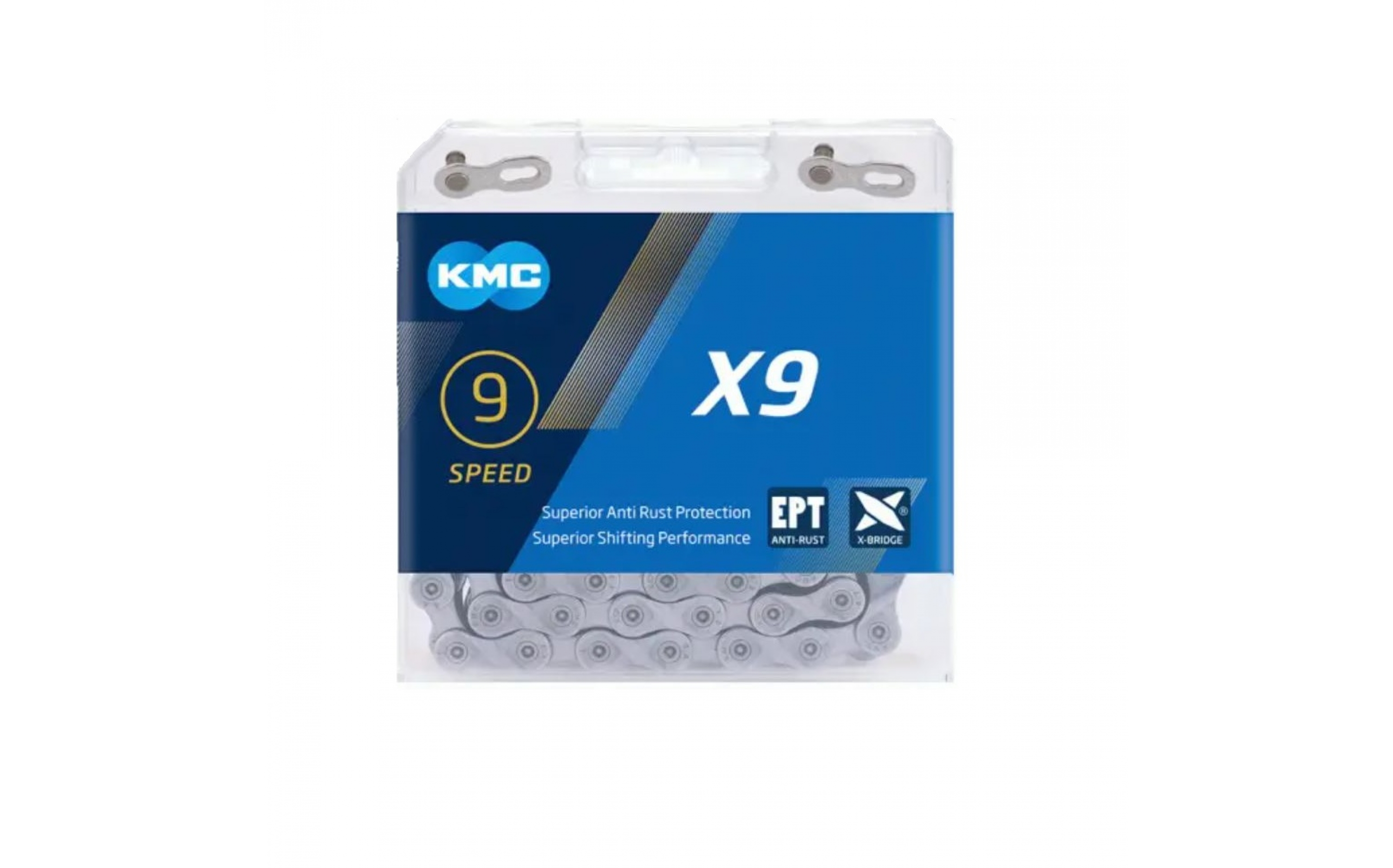 Ланцюг КМС Х9ЕРТ 1/2x11/128x116L, 9 шв.