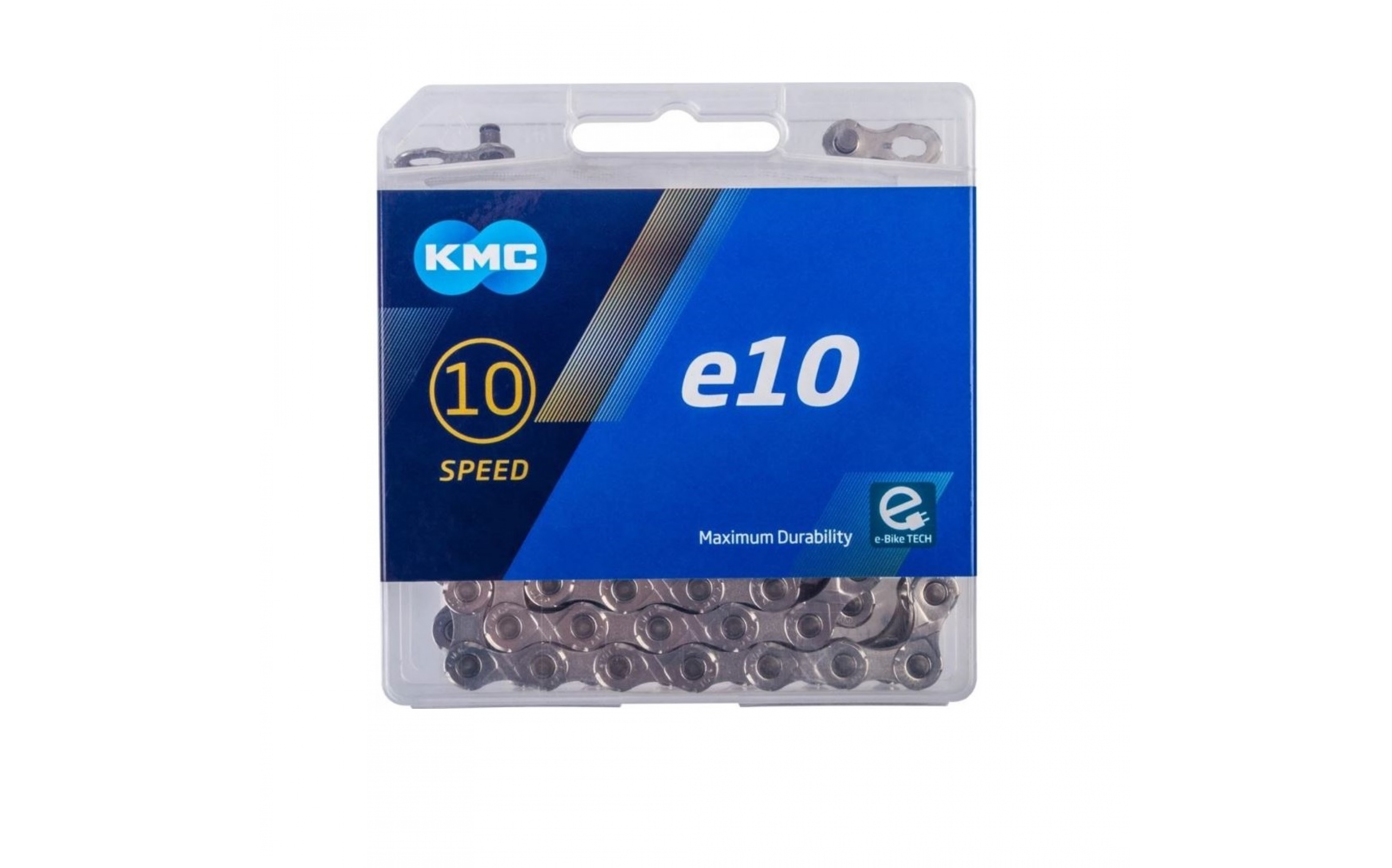 Ланцюг КМС е10-Т 1/2x11/128x122L, срібинй/срібний, 10 шв.