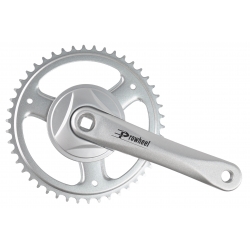 Шатун Prowheel АЛ 46Тх170мм, PRA-11C[92], сріблястий