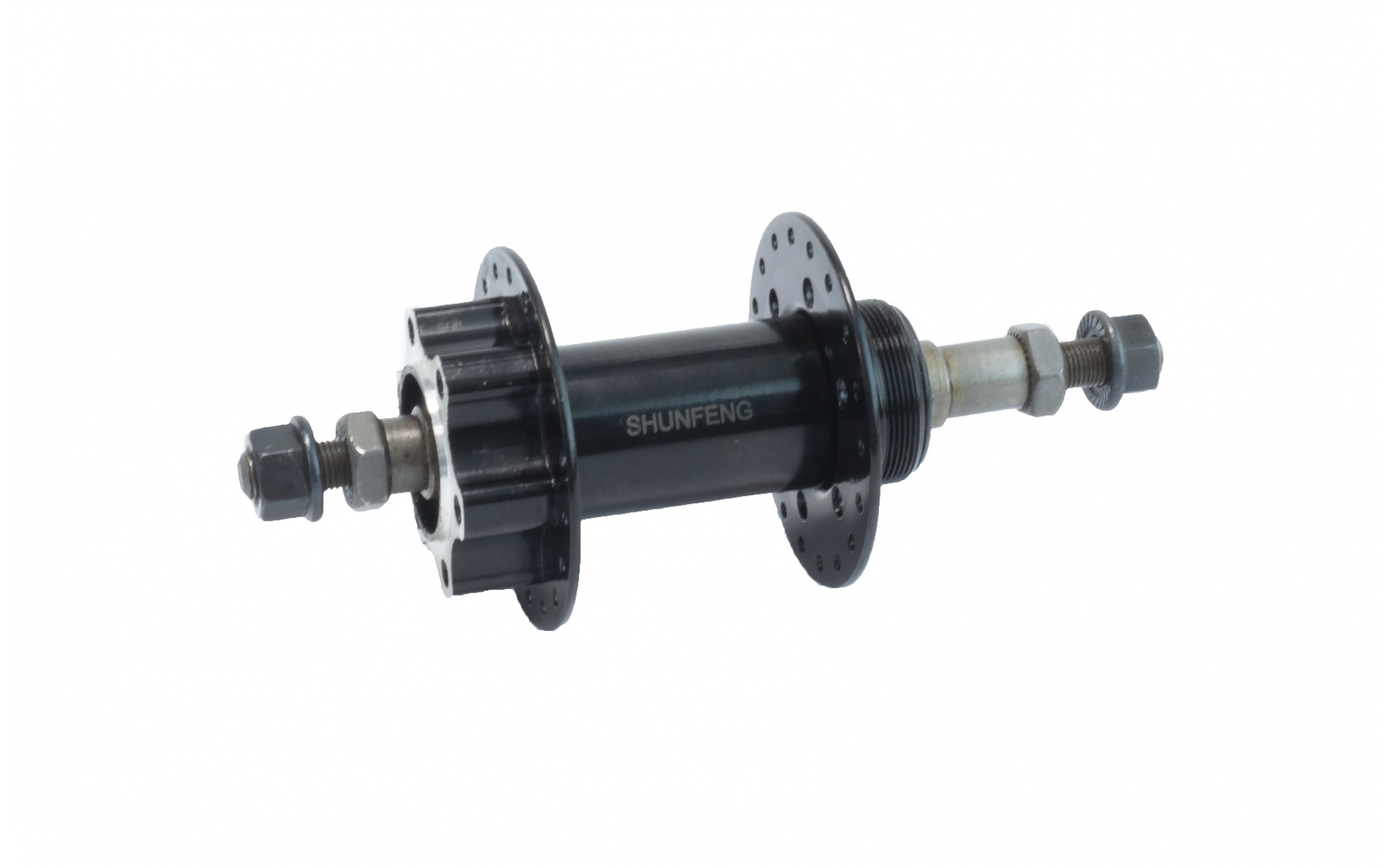 Втулка задня Shunfeng СТ 3/8 14Gx36Hх135х175мм, SF-HB25R, чорна