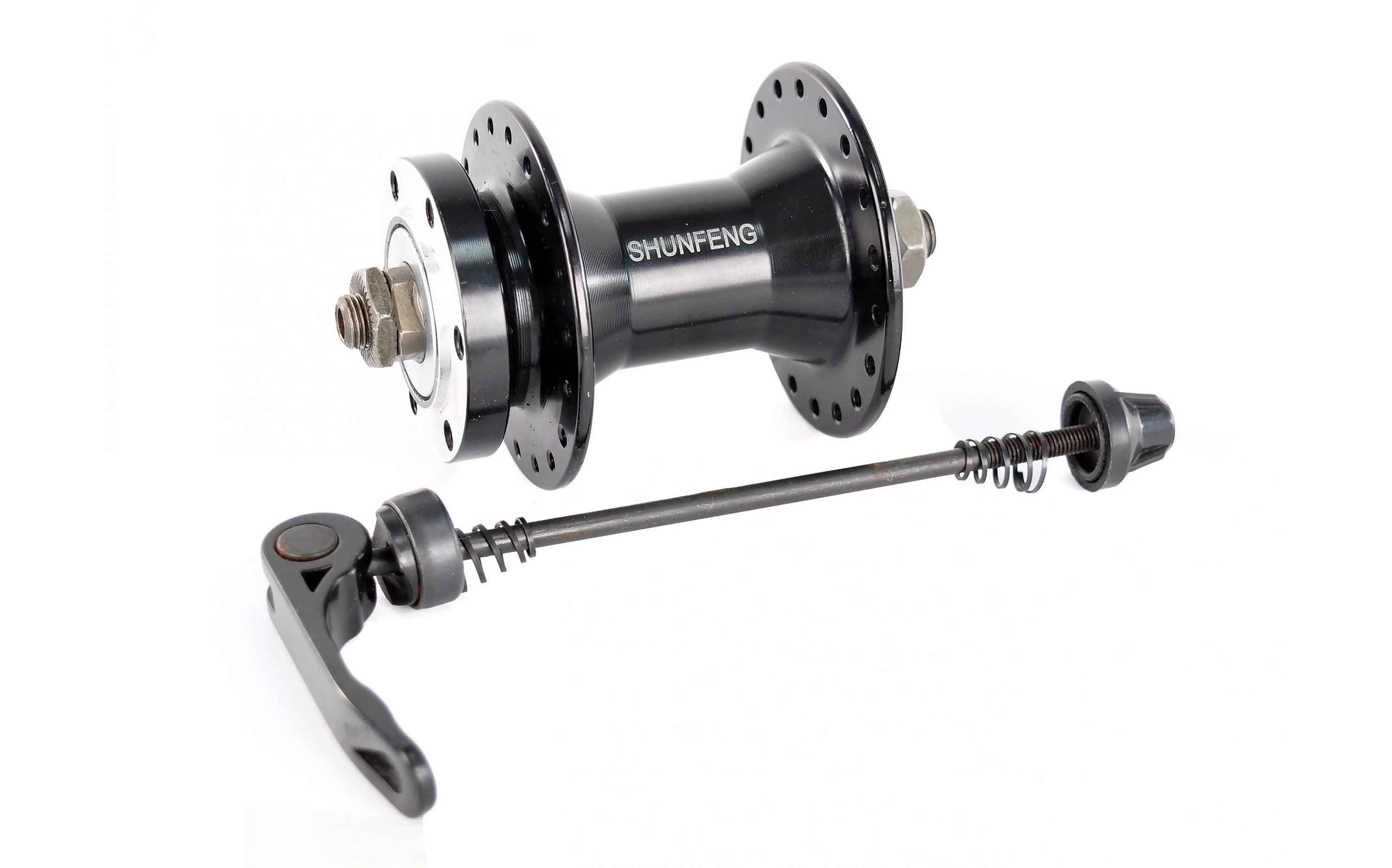 Втулка перед. Shunfeng АЛ 14Gx36Hх100x108мм DB QR, SF-A210F, чорна