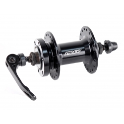 Втулка NECO передня AL 14Gx36H 100мм, MS31F, ексцентрик, чорна