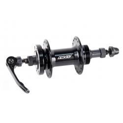 Втулка NECO задня AL 14Gx36H 135мм, MS31R, ексцентрик, чорна