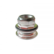 Комп. кріп. вил. СТ 1-1/8"x44x30мм, різьбовий, мод. H128N/CP, NECO, срібл.