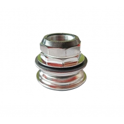 Комп. кріп. вил. СТ 1-1/8"x44x30мм, різьбовий, мод. H128N/CP, NECO, срібл.