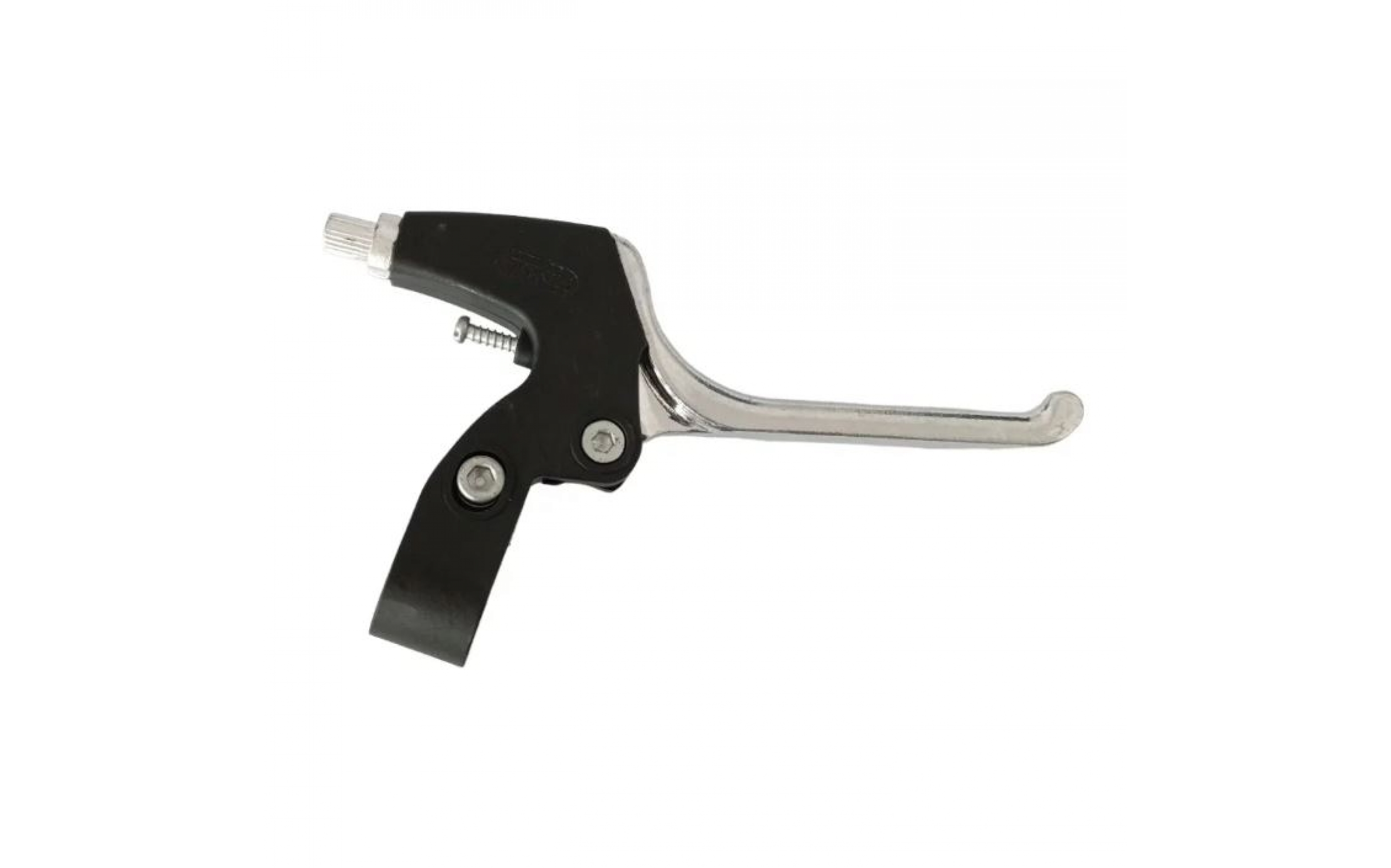 Ручка гальмівна Sunrun АЛ права BL-419V-R, чорно-срібл. (03285)