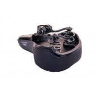 Сідло Grand Star GS-809-B11D пружина з замком чорний