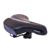 Сідло дорож. Baisike 260x180мм чорно-сіре, пружина СТ, N03