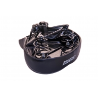 Сідло Baisike S008 чорне 260x220мм, сталевий каркас, з замком