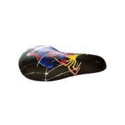 Сідло дит. Baisike 245х130 чорно-червоне, "Spiderman" 907