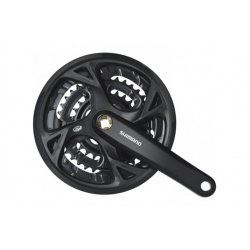 Шатун Shimano Altus FC-M371-L 48/36/26Т, 170мм,чорн,для 9-швидк