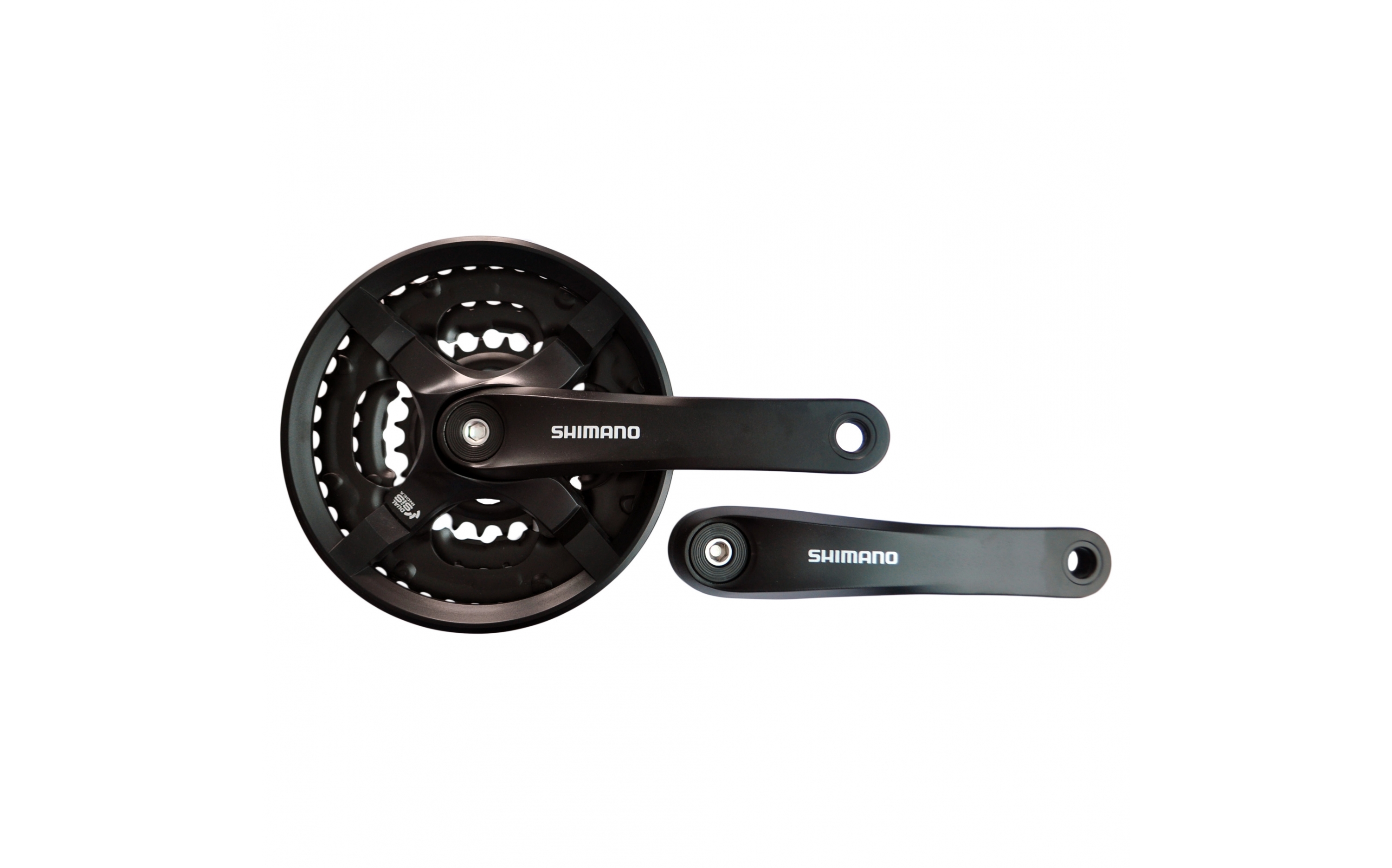 Шатун Shimano FC-TY501, 170mm, 42x34x24T, з чорн. захистом ланцюга