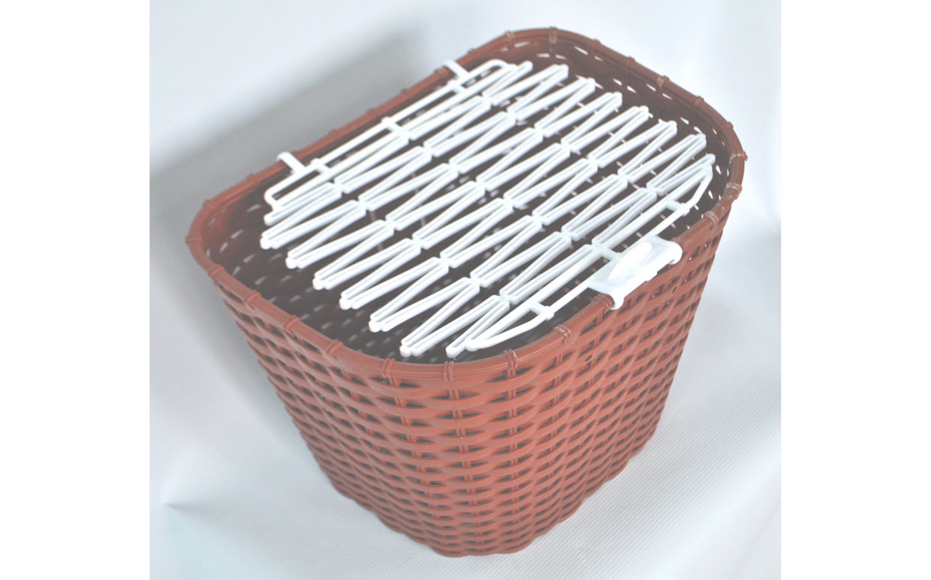 Корзина 26 тип MESSINA пластикова плетена, корич., ARDIS, Baskets.