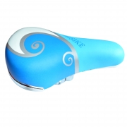 Сідло Baisike N185-3 дитяче з замком зелений/ жовтий