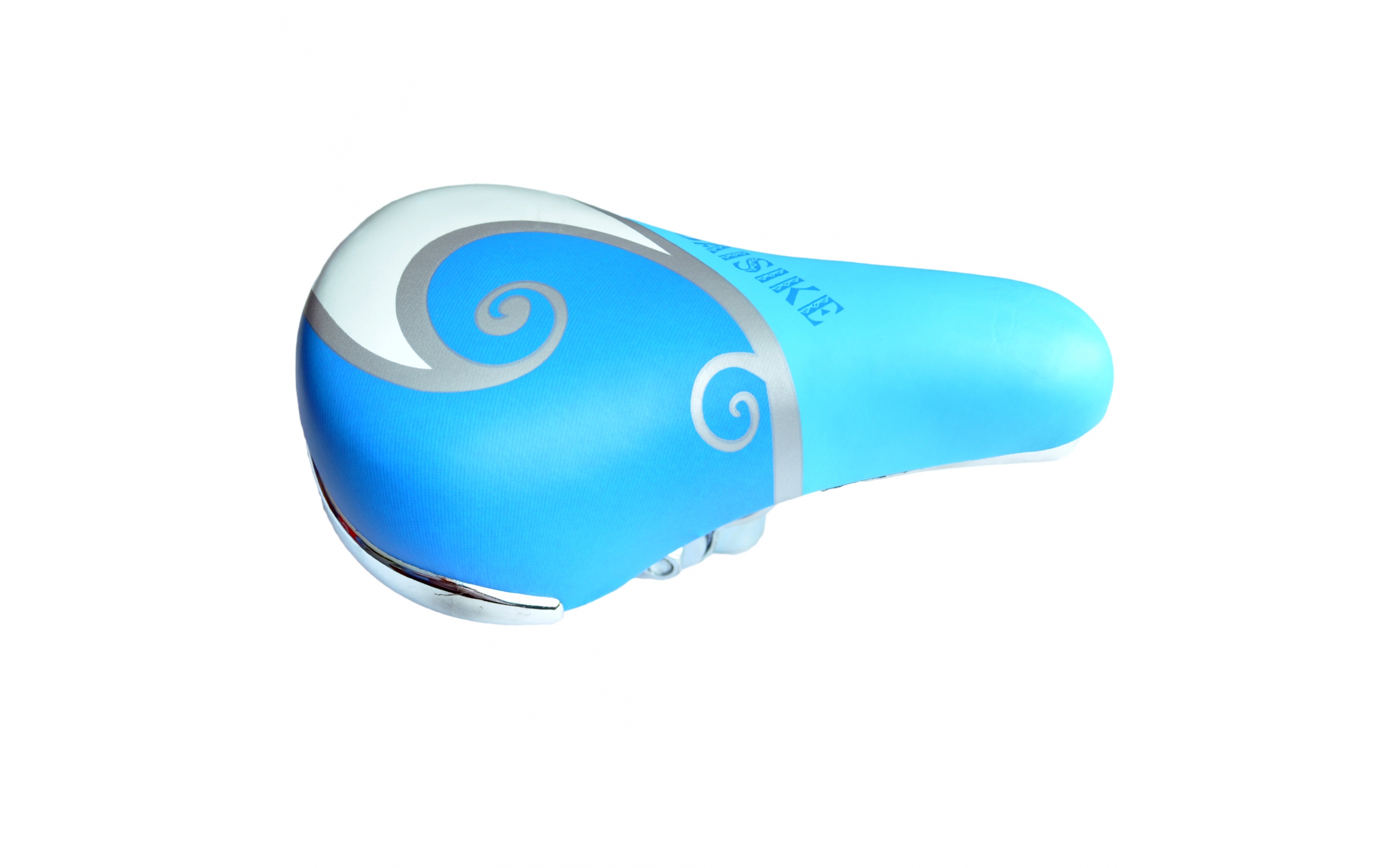 Сідло Baisike N185-3 дитяче з замком зелений/ жовтий