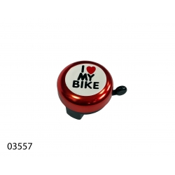 Дзвоник ПЛ/СТ ARDIS FLG-10 "I LOVE MY BIKE"